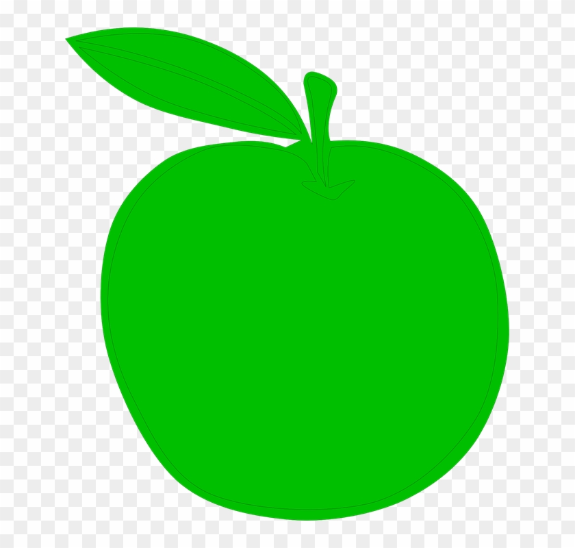 Apple Cliparts Background 18, Buy Clip Art - Green Apple Vector Png #321874