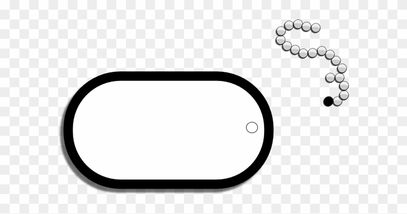 Dog Tag Simple Clip Art At Clker Com Vector Clip Art - Dog Tag Simple Clip Art At Clker Com Vector Clip Art #322102