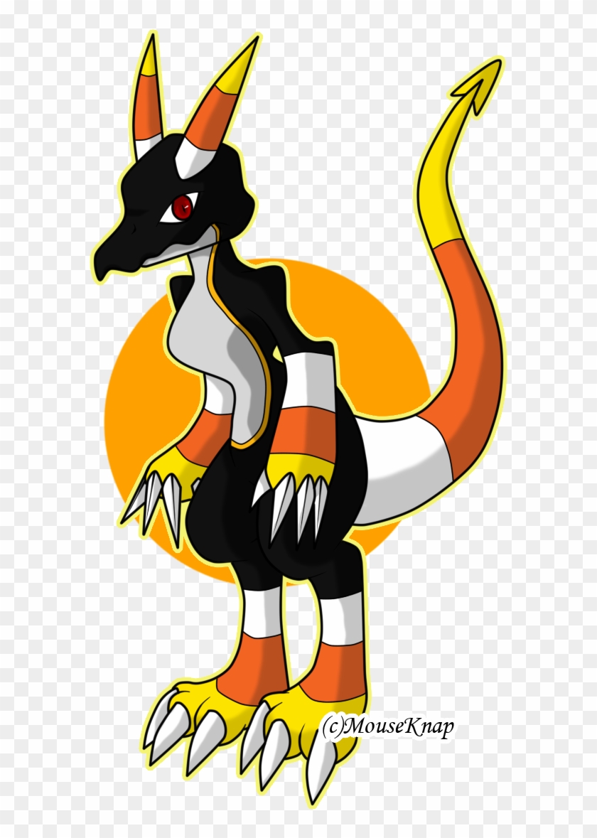 Candy Corn Dragon By Mouseknap - Candy Corn Dragon By Mouseknap #322367