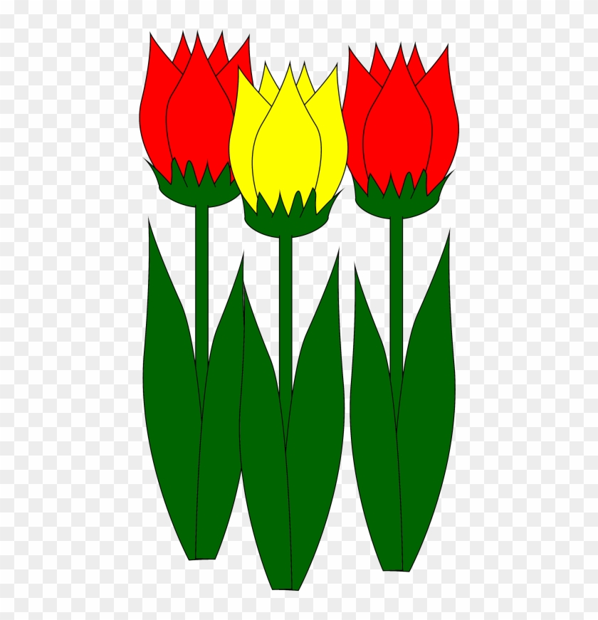 Pin Clipart Blumen - Tulpe Clipart #322812