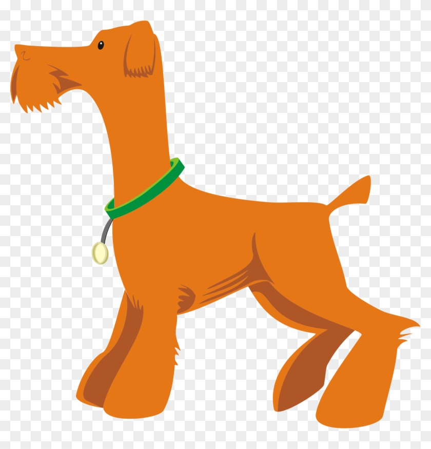 Orange Dog Clipart - Orange Dog Clipart #322945