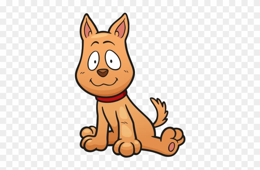 Clipart Eğlenceli Oturan Köpek - Köpek Clipart #322995