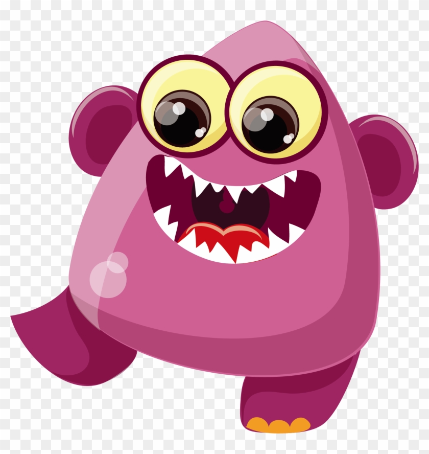 Cartoon Bacteria Virus - Sticker Book Monster: Blank Sticker Book, 8 X 10, 64 #323082