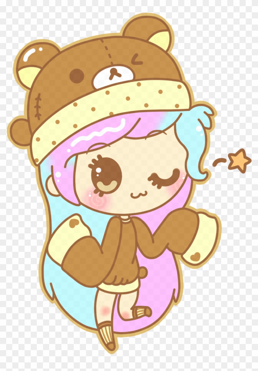 Rilakkuma Love By Silvertonguev - Pastel Rilikuma Png #323760