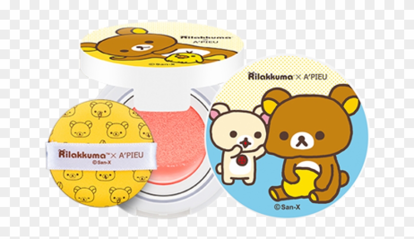[rilakkuma X A'pieu] Air-fit Cushion Blusher 10g [5 - A'pieu+rilakkuma Air-fit Cushion Blusher #323775