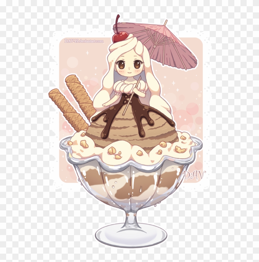 Anime Ice Cream Animated Gifs Photobucket - Kawaii Ice Cream Girl #324330