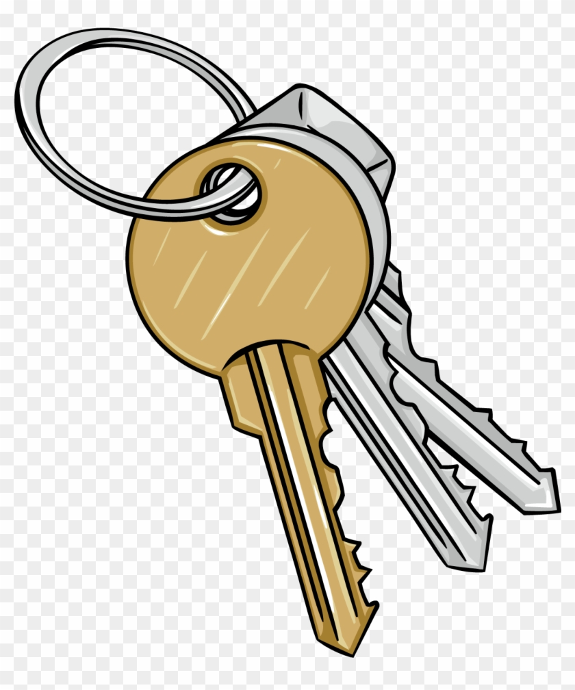 Dibujos Animados Clave De La Ilustración - Keys Cartoon #324385