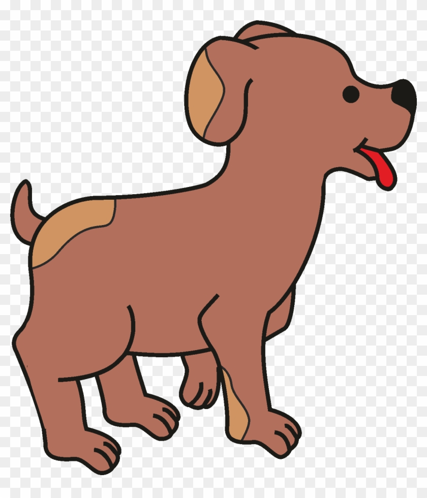 Cachorro Color - Perro Cojo Para Dibujar #324433