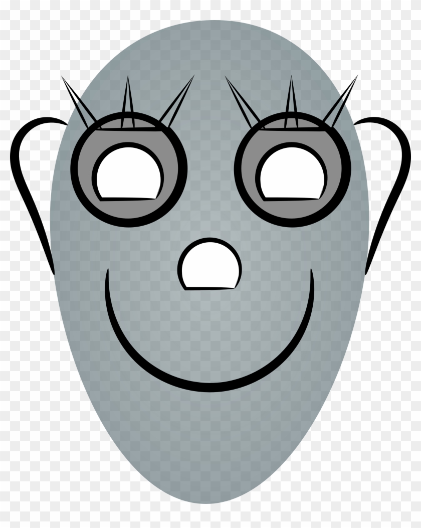 Female Robots Face - Cartoon Robot Face #324672