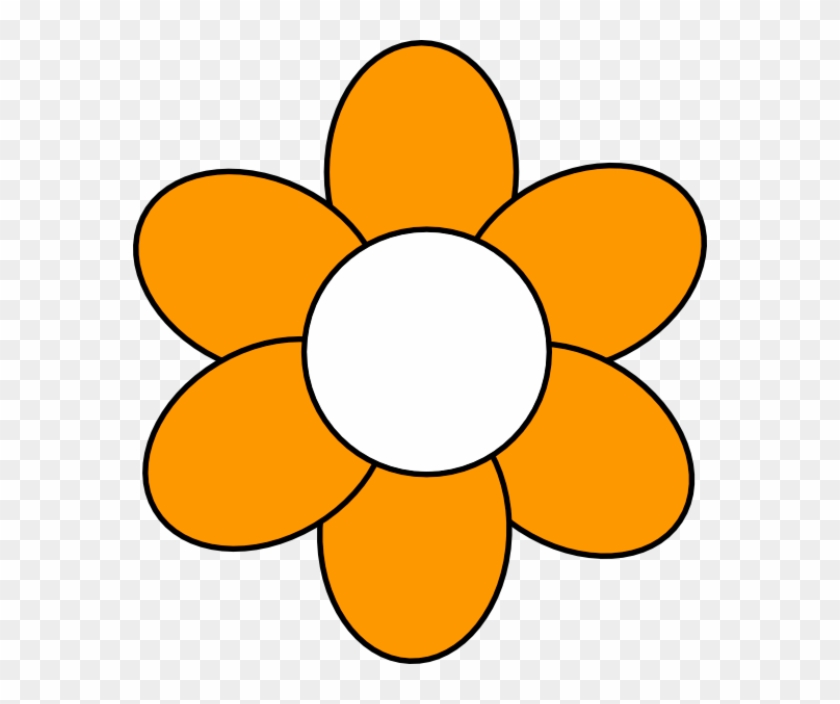 Gambar Bunga Kartun Warna Orange - Gambar Bunga Kartun Warna Orange #324892