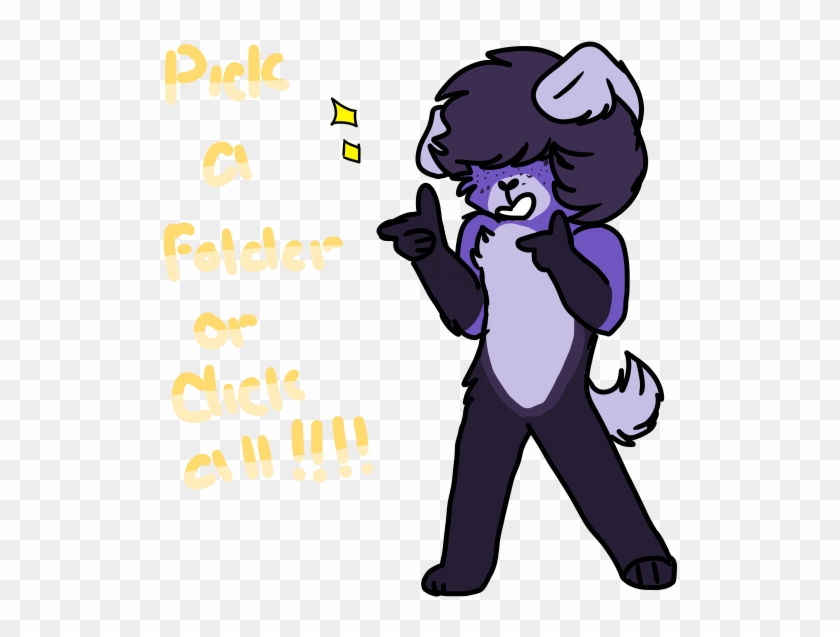 Pick A Folder Or Click All Winky Face By Sad-cereal - Cartoon #325103
