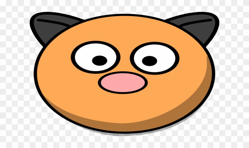 Hamster Clip Art - Cartoon Hamster Serious Face #325275