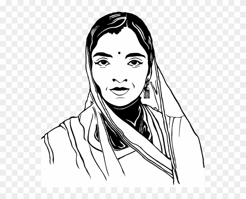 Woman Clipart Black And White - Woman Clipart Black And White #325412