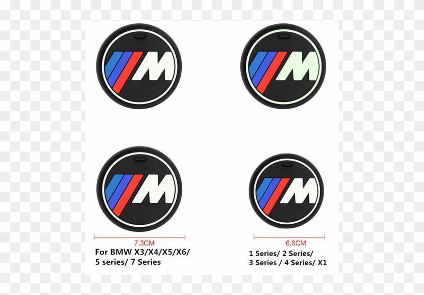 Puodelio Silikoninis Padas //m Sports Bmw 1,2,3,4 X1 - Sweka 2pcs M Line Car Interior Accessories Anti Slip #325499