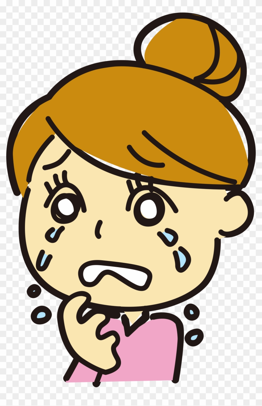 Crying Public Domain Clip Art - Crying Public Domain Clip Art #325574