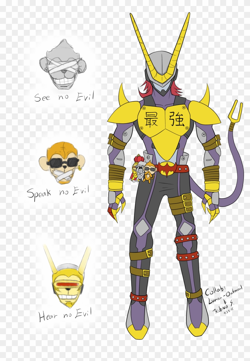 #monkeys Drawings On Paigeeworld - Etemon #325756