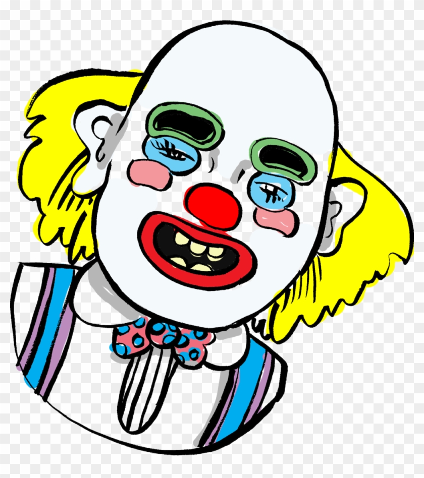 Clown Face Clipart #326084