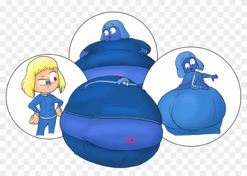 Black Cat Blueberry Blowup 12 By Pigsofdoom On Deviantart - Deviantart Violet Beauregarde Inflation #326209
