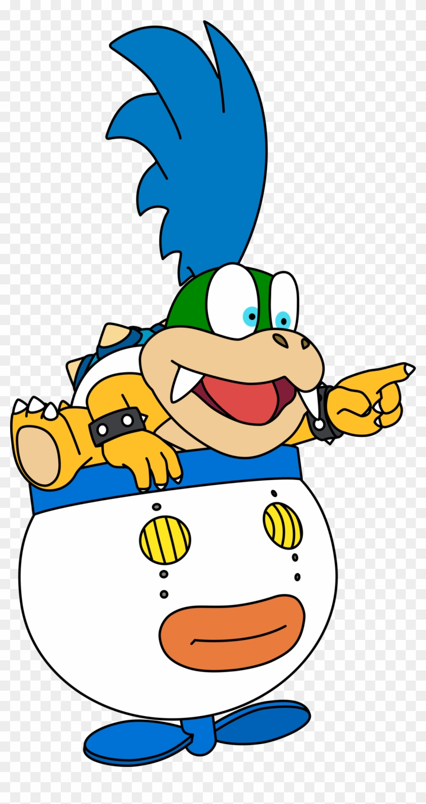 Larry Koopa In His Clown Car By Raykoopa - Larry Koopa Clown Car #326377