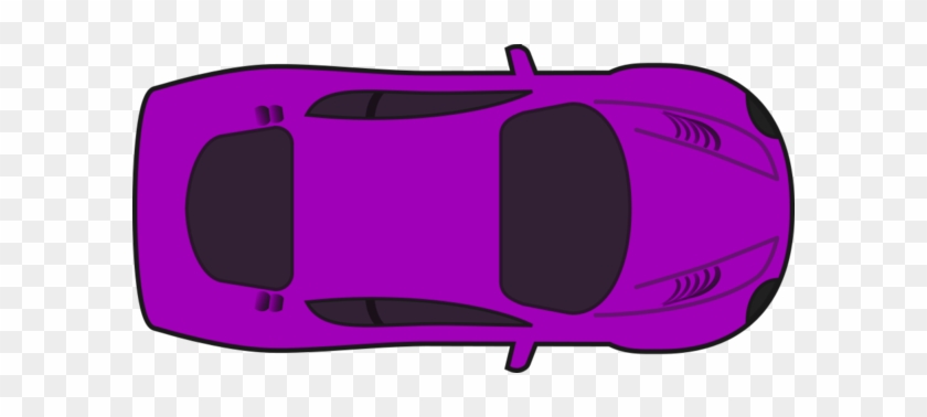 Race Car Clipart Top - Cartoon Car Top View #326682