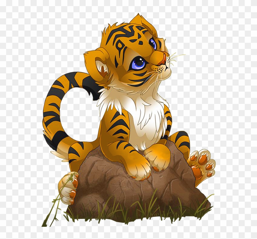 Drawn Tiger Png Tumblr - Png Cartoon #326721