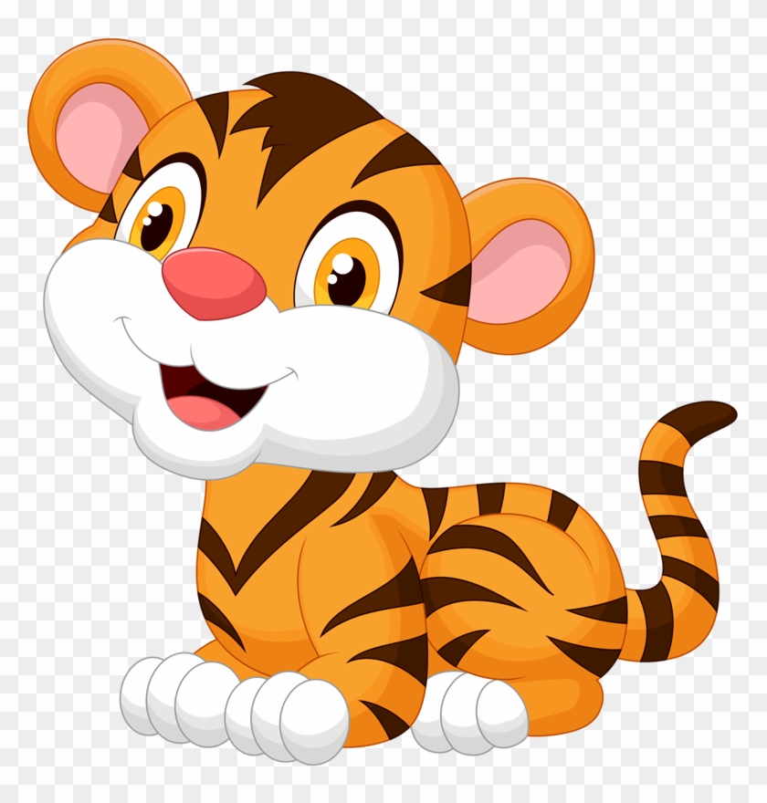 Cartoon - Tiger - Baby Tiger Cartoon #326744