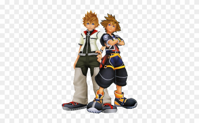 Sora-roxas - Sora And Roxas Png #326848