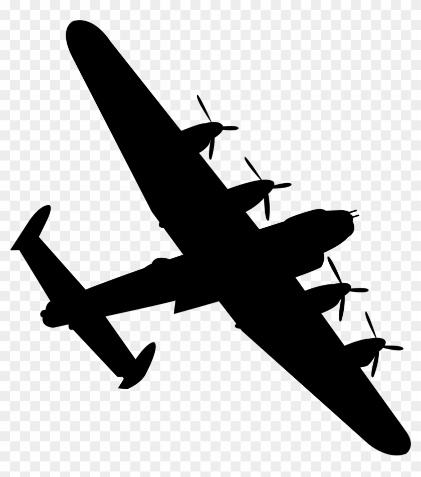 Airplane Silhouette Png Clipart - Sunderland #326855
