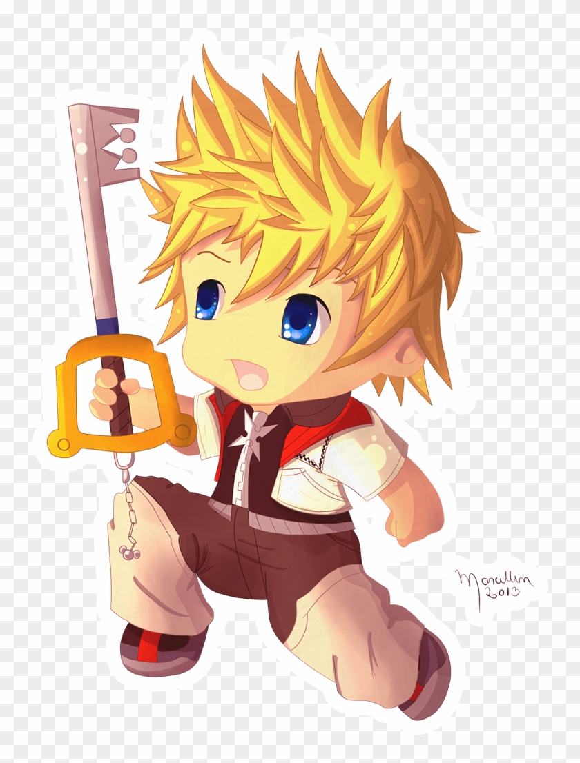 Roxas And Sora Chibi - Loirinho Desenho #326878