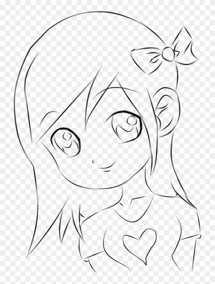 Cartoon Drawing Of Girls At Getdrawings - Anime Girl Drawing Easy #327229