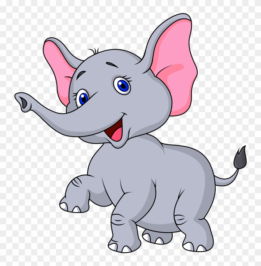 Cartoon Elephant Vector [преобразованный] - Cartoon Image Of Elephant #327367