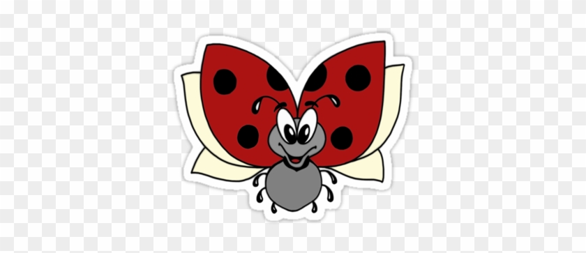 Ladybug Cartoon Stickers By Akuma91 - Cartoon Steckers Png #327836