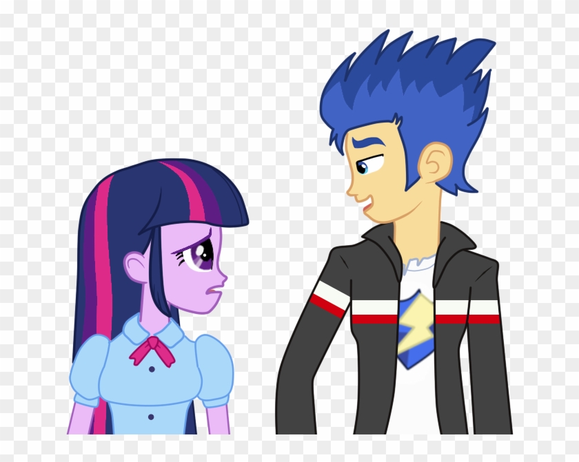 Flash Sentry And Twilight Sparkle By Mergedzamasuva - Flash Sentry #327866