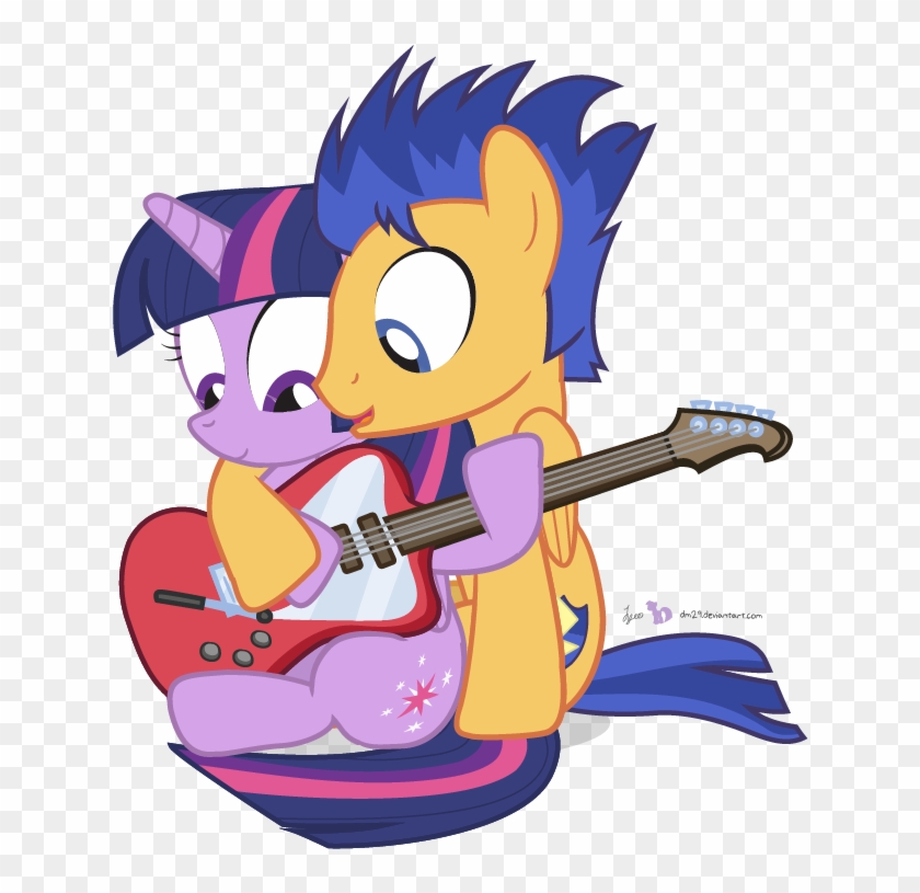 Dm29, Female, Flashlight, Flash Sentry, Guitar, Mare, - Dm29 Twilight And Flash #327909