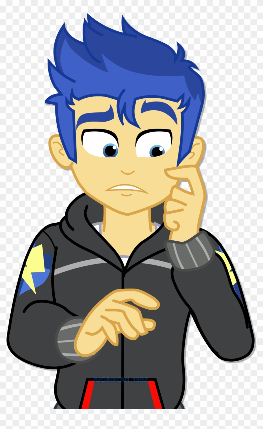 Flash Sentry Oh It's Not Big Deal, I Mean By Jucamovi1992 - Hairstyle Equestria Girl New Series Flashy Sentry #327927