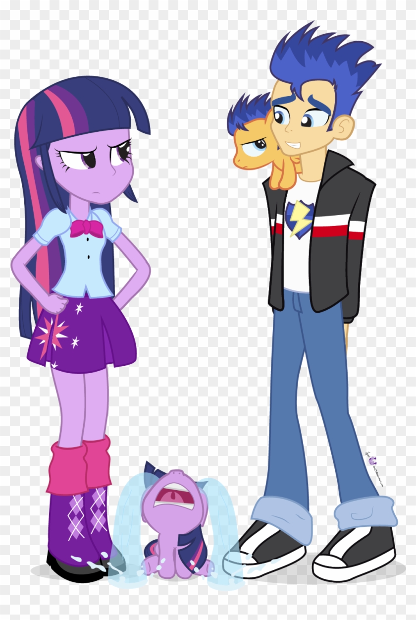 My Little Pony Equestria Girls Twilight Sparkle And - Twilight Sparkle And Flash My Little Pony #327951
