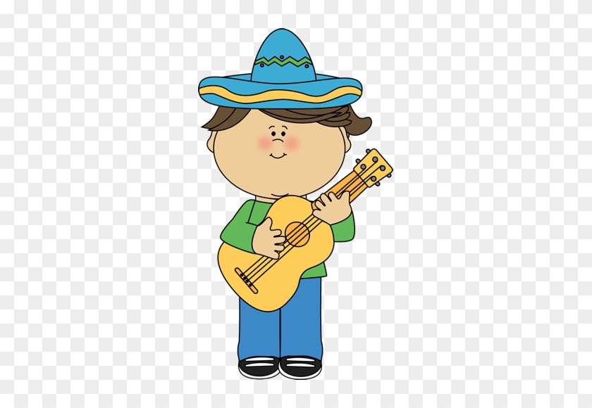 Clipart Boy Play Guitar - Take Guitar Courses Clipart #327988