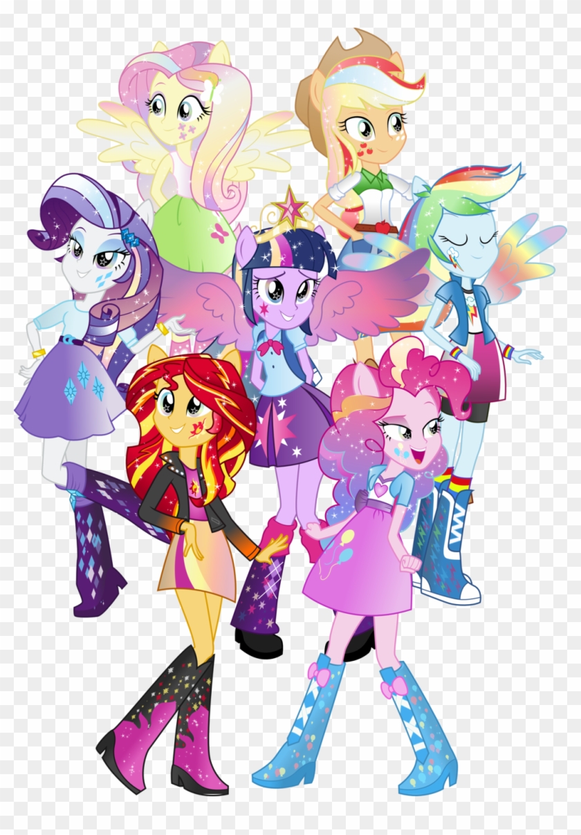 Through The Mirror By Theshadowstone [spoilers] Eqg - My Little Pony Manusia #328018