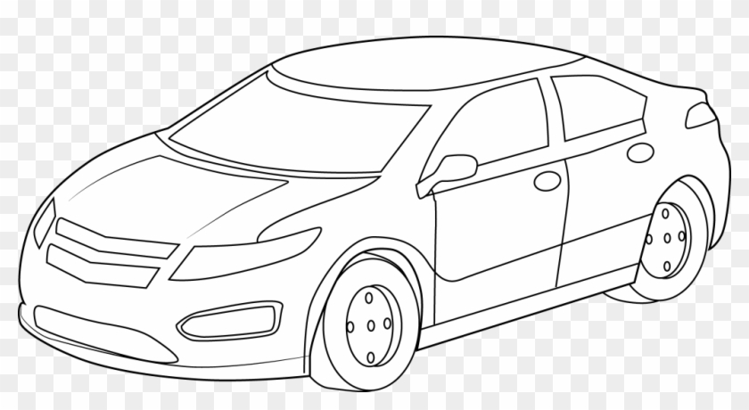 Free Coloring Pages Sports Cars Inspiration Fresh Cool - Car Clipart Black And White #328118