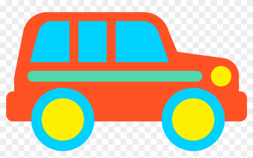 Cartoon Orange Car Png Clipart - Stock.xchng #328426