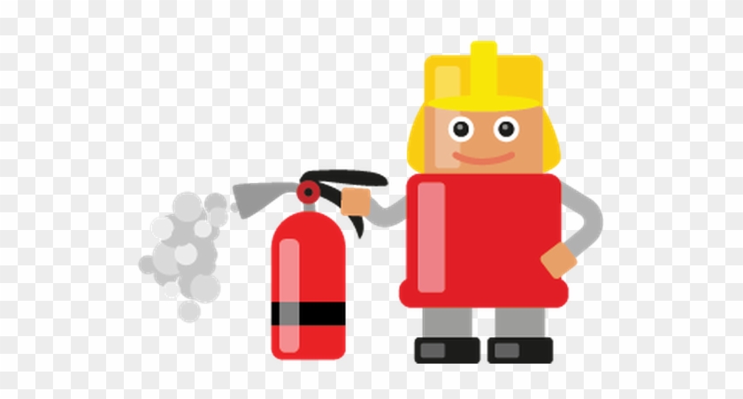 Fireman With Various Objects And Situations - Firefighter #329100