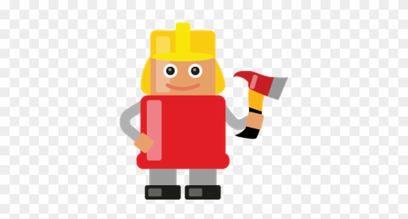 Fireman With Various Objects And Situations - Firefighter #329102