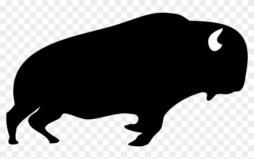 Buffalo Outline Clipart #329130