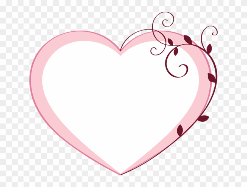 Fancy Heart Cliparts - M And S Letter Images In Heart #329714