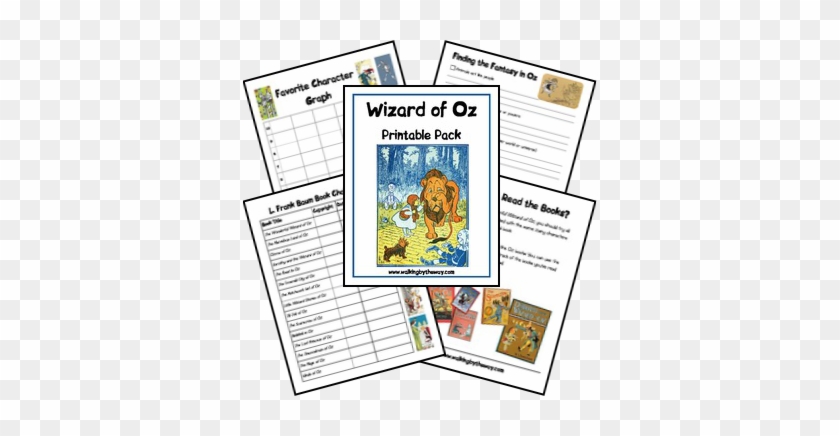 Wizard Of Oz Printable Pack Includes - Wonderful Wizard Of Oz #329758