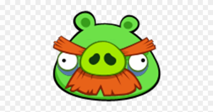 Foreman Pig - Angry Bird Mustache Pig #329790
