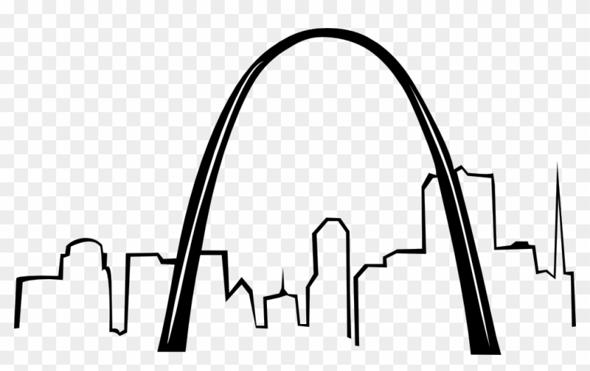 Onlinelabels Clip Art - St Louis Arch Png #329822