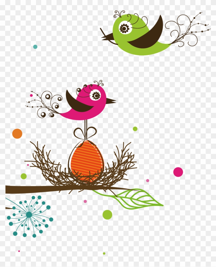 Bird Euclidean Vector Illustration - Chicken Egg #330026