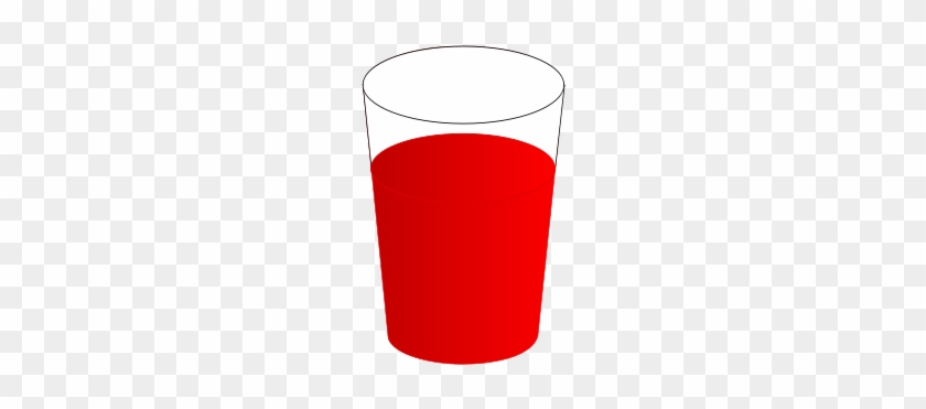Drinking Glass With Red Punch 01 Png Images - Portable Network Graphics #330609