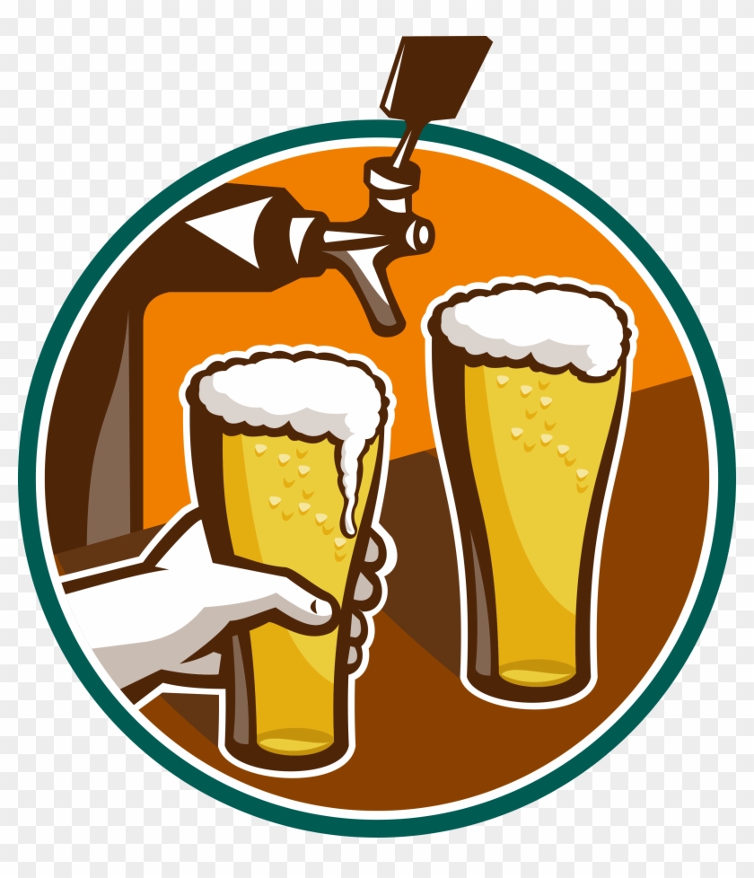 View Larger Image San Diego Craft Brewery Guide - Beer In Hand Vector #330630